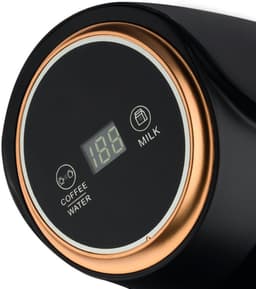 KZQ Koffiezetapparaat Met Automatische Uitschakeling BPA Vrij Tot Drie Kopjes Capaciteit Anti Overstroming Europese Stekker 110V Intelligente Kooktechnologie Zwart — thumbnail 4