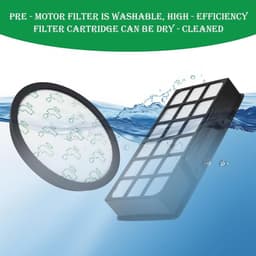 Vervangingsfilter - Geschikt voor Rowenta Silence Force Cyclonic Stofzuiger RO7611 RO7623 RO7634 - ZR903701 HEPA-filter - Stofzuigerfilters — thumbnail 3