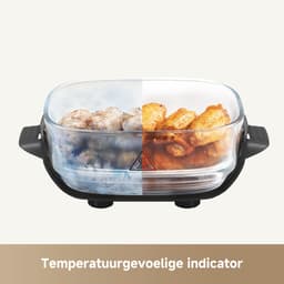 Dreame Tasti™ Airfryer - 5-in-1 Glazen Heteluchtfriteuse - 2,5L & 4,5L - PFAS-vrij — thumbnail 3