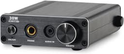Mini Hifi Versterker 2x15 Watt - Ultracompacte Stereo Versterker met Jack en Cinch-ingang — thumbnail 1