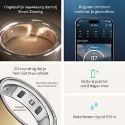 Oura Ring 4 Maat 6 Goud — thumbnail 4
