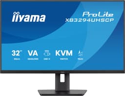 iiyama ProLite XB3294UHSCP-B1 - 32 inch - 4K - VA - USB-Hub (4x) - Verstelbaar - USB-C - KVM-switch — thumbnail 1