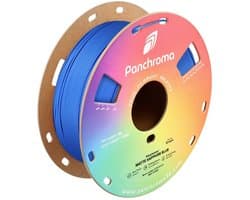 Polymaker CA04038 Panchroma™ Matte Filament PLA kunststof Mat, Gering kunststofgehalte 1.75 mm 1000 g Sapphire Blue, Bl