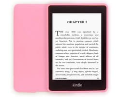 Slimme TPU Beschermhoes voor Kindle Paperwhite 10e Generatie 2018 - Roze Gel Case