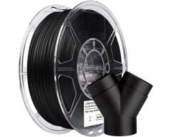 3D Printer Filament 1.75mm Koolstofvezel Versterkt PET - 0.5KG Zwart