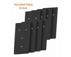 8 STUKS Filter geschikt voor Droger Whirlpool Bauknecht Ignis (met 8 gaatjes) - 481010345281 - 8015250474909 - 481010716911 - Spons Foam Schuim — afbeelding 1