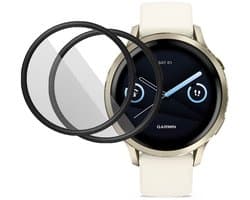 2x Screenprotector geschikt voor Garmin Venu 4 45mm - Folie Screen Protector