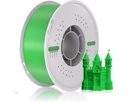 PLA Filament 1.75mm - Hoge Nauwkeurigheid +-0.02mm - Mooi Gewonden 1KG Spoel - Geschikt voor Alle 3D Printers