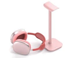 Hoofdtelefoonhouder voor Over-Ear Bluetooth Hoofdtelefoons en Gaming Headsets - Universele Koptelefoonstandaard met Verzwaarde Basis en Aluminium Buis