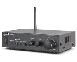 Mini Versterker met Bluetooth 5.0 en Hoofdtelefoonaansluiting - Krachtige Digitale Stereo Versterker