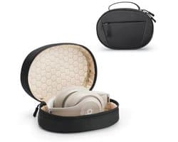 Zachte Hoofphone Case - Bescherming voor Vouwbare Over-Ear Hoofdtelefoons