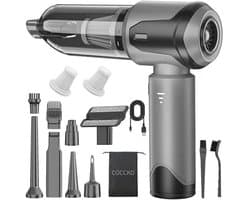 Krachtige Snoerloze Handstofzuiger 20000PA - Compact en Lichtgewicht met 3 Zuigniveaus en 6000mAh Batterij voor Auto en Huis