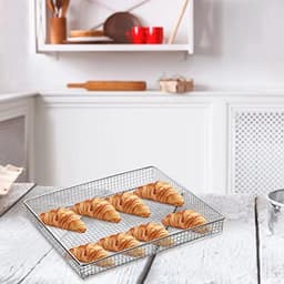 Set van 2 Compatibele Airfryer Mand voor Ovens en Broodroosters - Roestvrij Staal — thumbnail 4