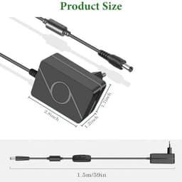 AC stroomadapter 12V voor externe harde schijven — thumbnail 5
