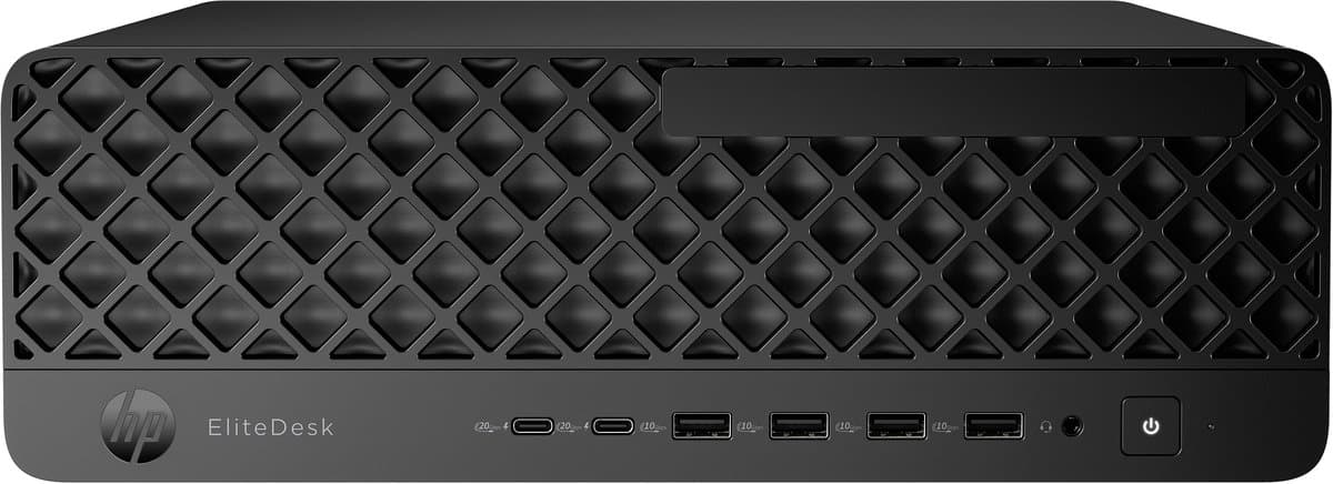 HP EliteDesk 8 SFF G1i AI Intel Core Ultra 7 265 16 GB DDR5-SDRAM 512 GB SSD Windows 11 Pro PC AI PC Zwart — afbeelding 1