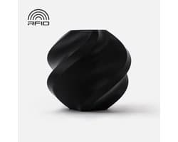 Bambu Lab PLA Basic REFILL – Zwart 1.75 mm | Makkelijk te Printen & Biologisch Afbreekbaar | Geschikt voor AMS/AMS Lite