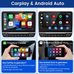 Junsun Android 15 Autoradio Geschikt voor Citroën Berlingo II (B9) 2008-2017 Accessoires, 2GB+64GB, Draadloze CarPlay & Andriod Auto, DAB+, GPS-navigatiesysteem, Bluetooth, Stuurwielbediening, WiFi, 10,1-inch Touchscreen, DSP, Quad-core processor — thumbnail 3