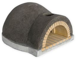 Pizzaoven Classic Mini – Houtgestookt – Handgemaakt – Gele Vuurvaste Stenen – Inclusief Stalen Deur — thumbnail 1