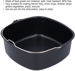Mould Cake Mould - Air Fryer Accessoires - Cake Pan - Bread Maker Basket - Cake Tart Fryer voor HD9925 HD9860 HD9905 01 (22cm) — thumbnail 9