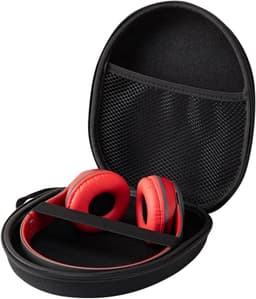 Duurzame Nylon Hoofdtelefoon Tas - Universele Maat - Geschikt voor Sony MDR-XFB950BT - MDRZX310 - COWIN E7 - Bose QC25 - Grado SR80 Black — thumbnail 2