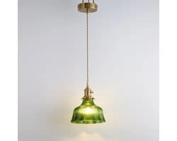 Loft Restaurant Hanglampen Industrieel Glas Vintage Eetkamer Hanglamp Retro Café Bar Hanglamp Industriële Lampen, Keukeneiland Kristallen Hanglamp, Plafond Hanglamp (groente A)