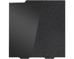 Vervangende PEI Printplaat 184x184mm voor 3D Printer Glad Textuur Zwart Magnetisch Bed