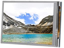 Verbeterde HD-versie, energiezuinig resistief touchscreen-monitor voor Raspberry Pi, brede compatibiliteit, 3,5 inch monitor, compatibel met Pi 4B / 3B+ / 3B / 2B — thumbnail 4