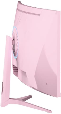 Arozzi Nova 34" Gaming Monitor - Curved - UWQHD VA - 165Hz - Roze — thumbnail 4