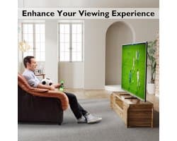 Candala Universele tv-standaard voor LCD LED 32-70 inch televisie tafel staander televisietafel TV houder in hoogte verstelbaar televisiestand