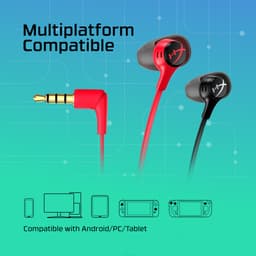 HyperX Cloud Earbuds II - Gaming Earbuds met Microfoon - Zwart - PC/PlayStation/Xbox/Nintendo Switch/Mobile — thumbnail 22