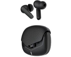 Noise Buddies Pulse - Oortjes draadloos met Noise Cancelling - Draadloze oordopjes - Bluetooth - Zwart