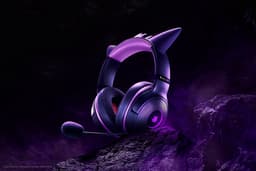 Razer Kraken Kitty V2 - Gaming Headset - Gengar - 7.1 Surround - RGB — thumbnail 8