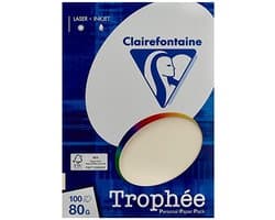 Multifunctioneel A4 Printpapier en Kopieerpapier 80g - 100 Vellen, Zandkleurig