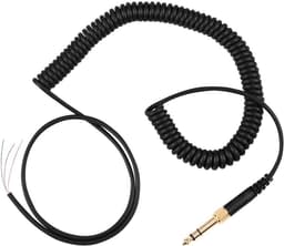 Vervangende Spiraalkabel met 3.5mm en 6.5mm Adapter voor Hoofdtelefoons — thumbnail 5