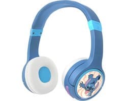 Stitch - draadloze kinderkoptelefoon - met volumebegrenzing - lange speeltijd - met extra audiokabel - bluetooth