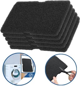 Droogfilter - 5 Stuks - Geschikt voor Beko Elektra Grundig - Wasdroger Warmtepompdroger Filter - 240 x 155 x 10 mm - 2964840100 - Droger Filterspons — thumbnail 2