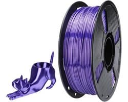 Zijde TPU Filament Paars 1.75mm - Flexibel 3D Printmateriaal 1KG voor FDM 3D Printers