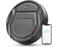 2-in-1 Robotstofzuiger met Laadstation - Met Dweilfunctie (Excl. Dweilaccessoires) - 3.0 Technologie - 120 min. - Robotstofzuigers - Dweilrobot - Huisdieren - Stofzuiger - Spraakbesturing & App - Donkergrijs