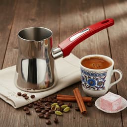 Orion - Stalen Tygielek - Voor Koffie - 330ml - Ergonomisch — thumbnail 2