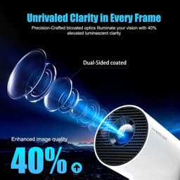De Warenloods - Mini Beamer - Draagbare Projector - 4K Android 11 HY300 Pro - Outdoor Cinema - HiFi-luidspreker 720P HD ondersteund — thumbnail 5