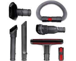 Accessoireset- reserveonderdelen geschikt voor Dyson V7- V8- V10- V11- V15- handstofzuiger- 7-in-1 reserveborstel- compatibel met Dyson stofzuiger- voor thuis- kantoor- autostoelen