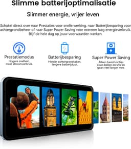 Blackview WAVE 9C Smartphone - 4G Dual SIM - 12 RAM 128GB ROM - Octa Core - 6.56 inch - Android 15 - 32GB TF kaart - Ringhouder Telefoonhoesje - Blauw — thumbnail 9