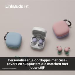 Sony LinkBuds Fit – Volledig Draadloze Bluetooth-oordopjes met Ruisonderdrukking – Groen — thumbnail 5