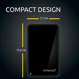 1TB Externe Harde Schijf USB 3.0 - Compacte Gegevensopslag met Beschermhoes — thumbnail 2