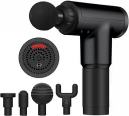 Massage Gun Pro Series - Draadloze Spier Massage Apparaat - Diepe Weefsel Therapie - 6 Intensiteitsstanden - 4 Verwisselbare Opzetstukken - Spierherstel - Pijnverlichting - Fitness - Sport — thumbnail 1