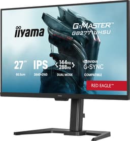 iiyama G-Master GB2771UHSU-B1 Red Eagle - 27 inch - 4K - IPS - 144 Hz - Verstelbaar - HDR 400 - G-Sync Compatible — thumbnail 1