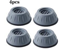 4 Stuks Anti-Trillingen Voeten Pads | Rubberen Trillingsdempers | Antislip & Geluiddempend | Universeel voor Wasmachine, Koelkast & Meubels