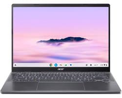 Acer Chromebook CBE794-1T-56TX Intel Core Ultra 5 125U 35,6 cm (14") Touchscreen WUXGA 16 GB LPDDR5x-SDRAM 256 GB SSD Wi-Fi 7 (802.11be) ChromeOS US International Grijs