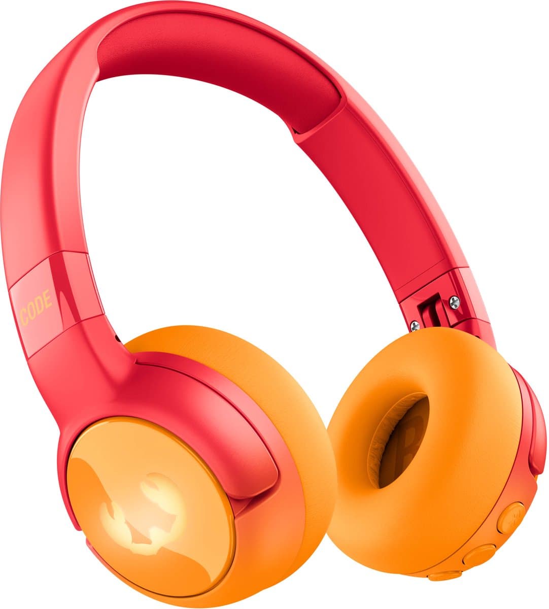 Fresh 'n Rebel Code Junior - Koptelefoon kind - Kinder koptelefoon - Draadloos (Bluetooth) & Bedraad – Inclusief Aux kabel (1m) - Funny Fox — afbeelding 1