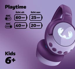 Fresh 'n Rebel Clam Junior - Koptelefoon kind - Kinder koptelefoon met Noise Cancelling - Draadloos (Bluetooth) & Bedraad – Inclusief Aux kabel (1m) - Mighty Magic — thumbnail 2